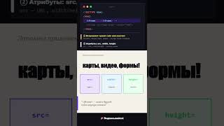 ⚔️ 🖥️ Тег iframe — сайт внутри сайта ⚡ #html #вебразработка #фронтенд #webdev #учисьпрограммировать