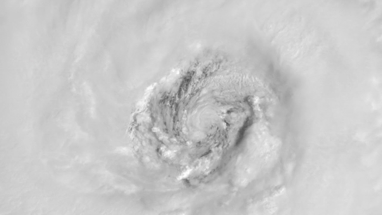 Super Typhoon Trami  (28W/Paeng) visible satellite imagery 26 September, 2018.