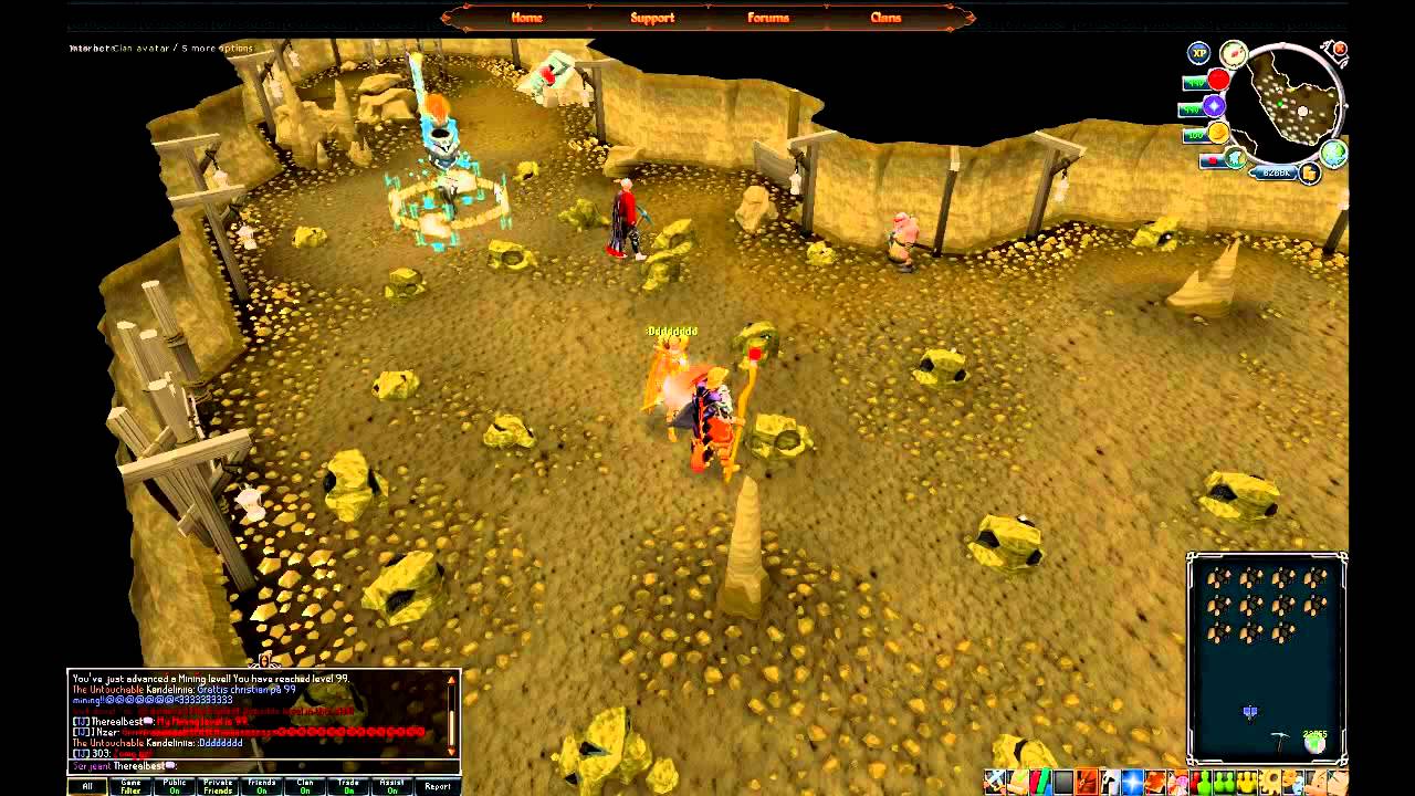 Therealbest gets 99 mining