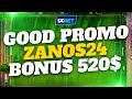 FREE PROMO CODE 1XBET . PROMO CODE 1XBET - (ZANOS24) - USE AT REGISTRATION BONUS 520