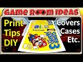 Problems & Solutions - Printing Custom Cover Art Inserts for your Video Game Cases | Game Room Ideas
