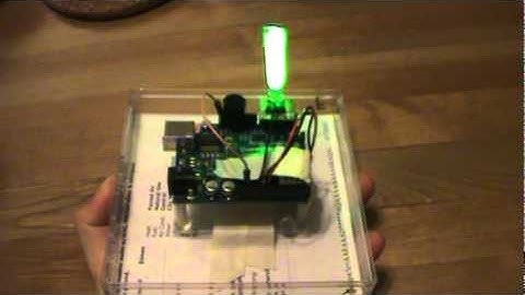 Arduino music box recognizes its fav tune