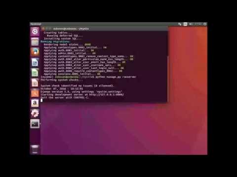 make django project ubuntu
