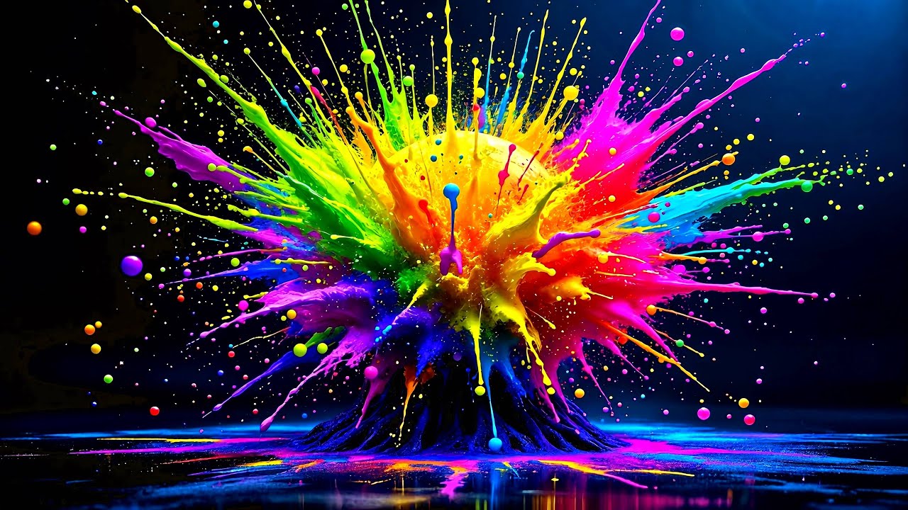 ✨ TV SCREENSAVER Tactile Motion 4K Abstract Sensory Delight | Liquid Ball Background Wallpaper ✨