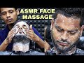 ASMR Face Wash for Tan Remove | Face Massage & Neck Cracking ASMR | Sleep