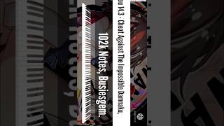[Black Midi] Touhou 14.3 - Cheat Against The Impossible Damnaku, 102k Notes, Busiedgem.