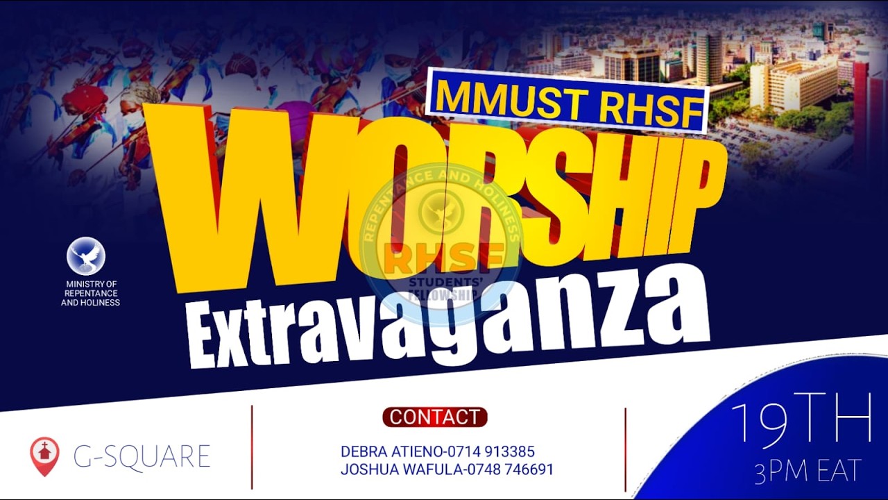 THURSDAY WORSHIP EXTRAVAGANZA | MMUST RHSF | 19TH MARCH 2026 - YouTube