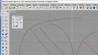 Rhino 5 Tutorial | Extending Curves | InfiniteSkills Training