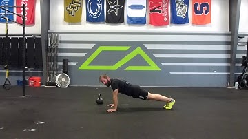 20 mins: Snatch & Push Up