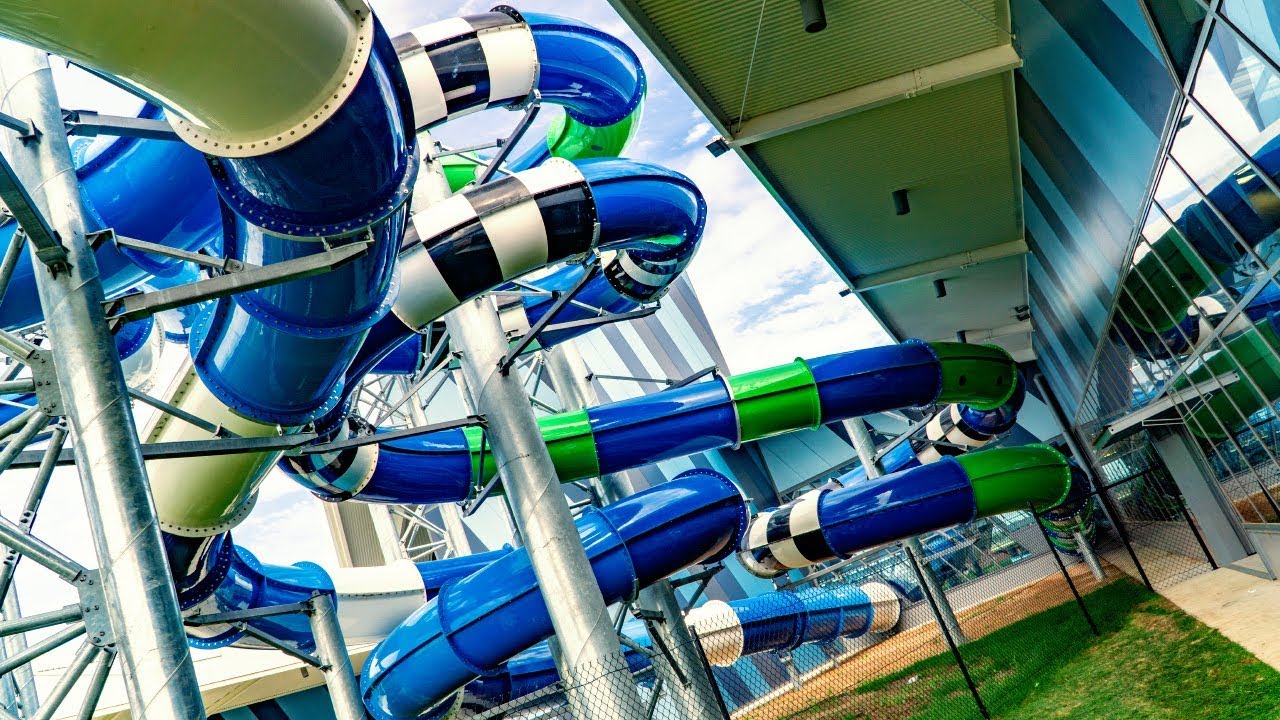 The Viper Water Slide Splash Aqua Park Craigieburn YouTube