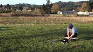 Trex 600E DFC pro  maiden flight