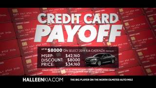 Halleen Kia Credit Card Payoff!