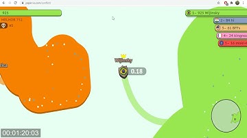 Paper.io 2 │ World Conflict │ 1000 Points │ World Record (2min 00s 300ms)