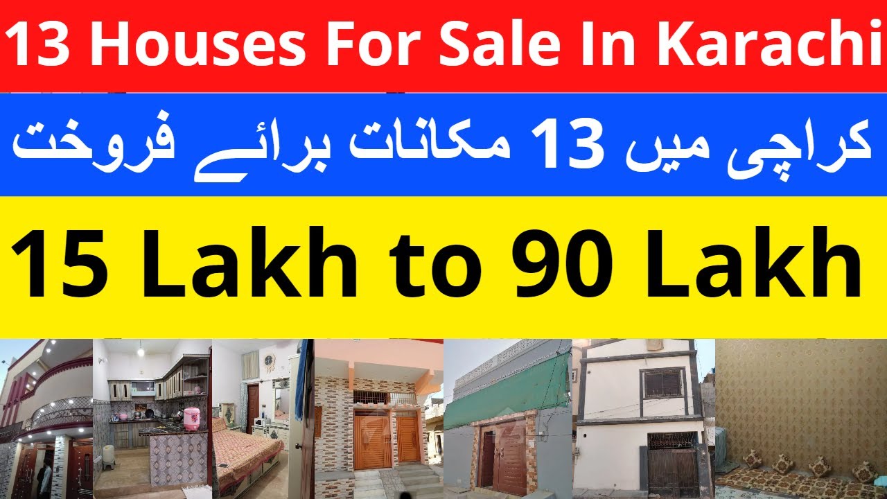 13 Houses For Sale In Karachi House For Sale In Karachi OLX House