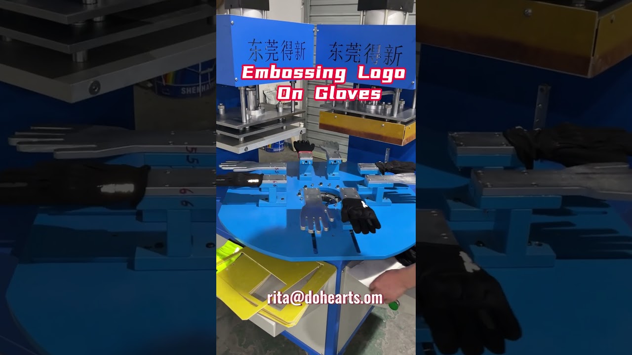 silicone TPR hot press machine for gloves,silicone TPR logo molding machine