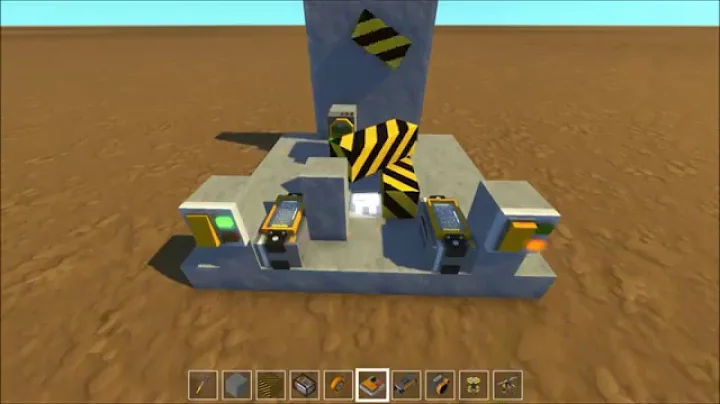 Scrap Mechanic - XOR logic gate