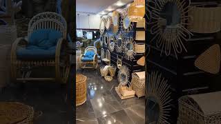 Bamboo furniture | Modern Living #BambooFurniture #ModernHomeVibes #SustainableStyle