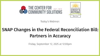 SNAP in Reconciliation: Part 2 (9.12.2025)