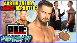 Austin Theory GOES OFF On Reporter! Are These WWE WORKS Or SHOOTS?