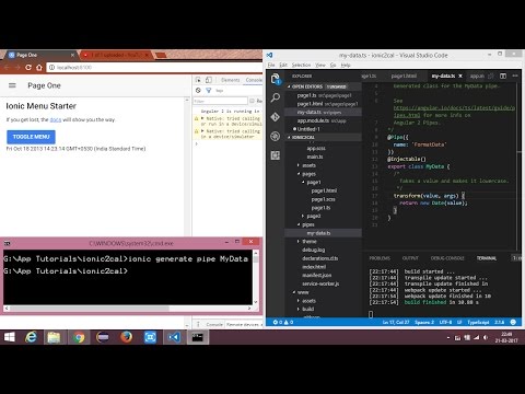 Pipes or Filters in Ionic 2