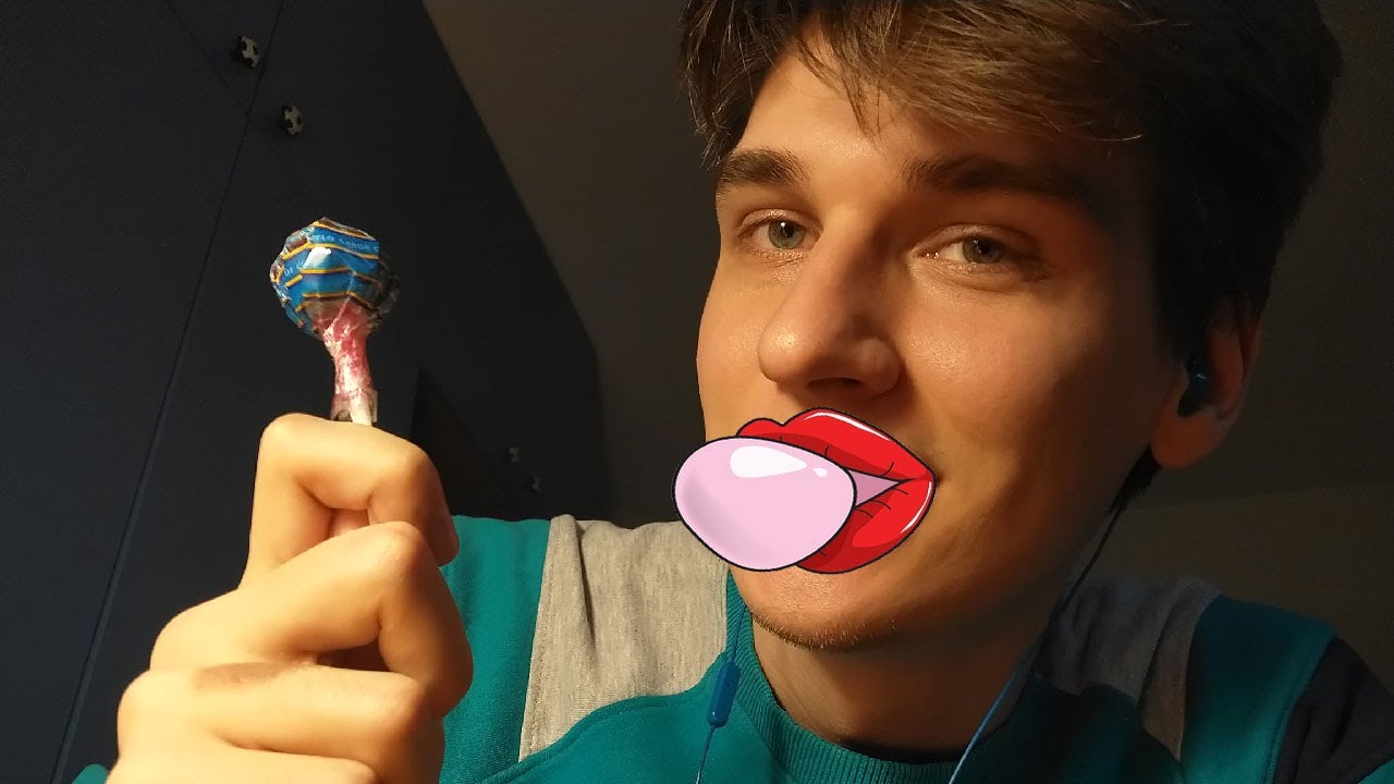 Some gum chewing and a lot of lollipop licking in this ASMR Mouth Sounds vi...