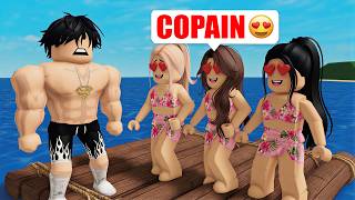 BLOQUÉ SUR UN RADEAU AVEC DES FAN GIRL SUR BROOKHAVEN ! ROBLOX