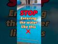 Loose Entry = No Speed ❌ #shorts #swimming #swimtips