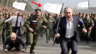 HAPPENED TODAY! White Flag Raised, Putin Surrendered After US Destroyed Russian Defenses