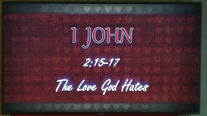 THE LOVE GOD HATES  -  Pastor Charles Mays
