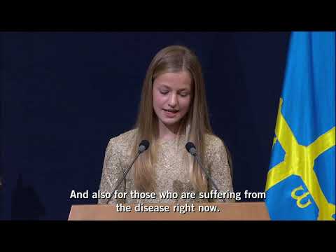 Video: Prinsesse Leonor Forårsaker En Sensasjon I Talen Sin På Fire Språk