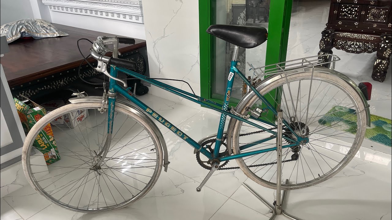 Xe đạp cổ cần thơ, giao lưu xe Peugeot miss chưa dọn lh 0943820257