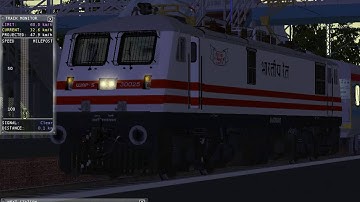 Parallel run between two Shatabdi express IRMSTS 2017