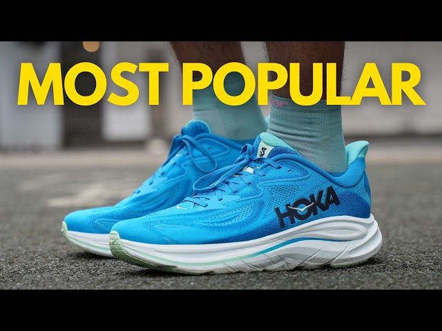 Hoka Blue and White Running Shoes worn once NOT TO RUN wrong size S10M Is this normal? (Clifton 10s since April) : r/Hoka main image 2