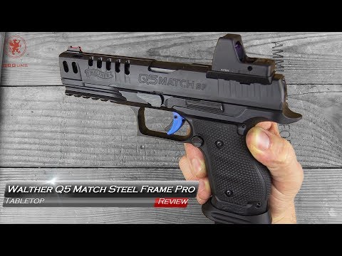 Walther Q5 Match Steel Frame Tabletop Review and Field Strip
