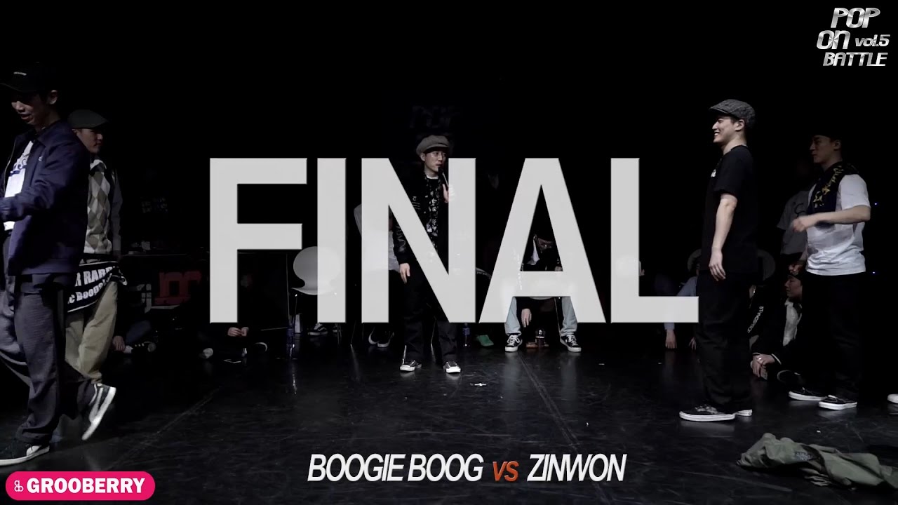 " POP ON BATTLE VOL.5 "  - FINAL - BOOGIE BOOG vs ZINWON