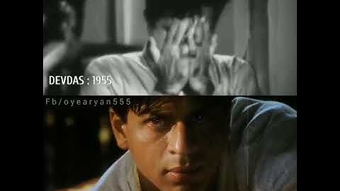 Dilip Kumar Vs Shahrukh Khan Acting Level in #Devdas