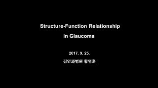 Structure-Function Relationship in Glaucoma
