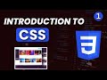 Introduction to CSS | Complete CSS Tutorial for Beginner in Hindi | Web Development full Course 2023