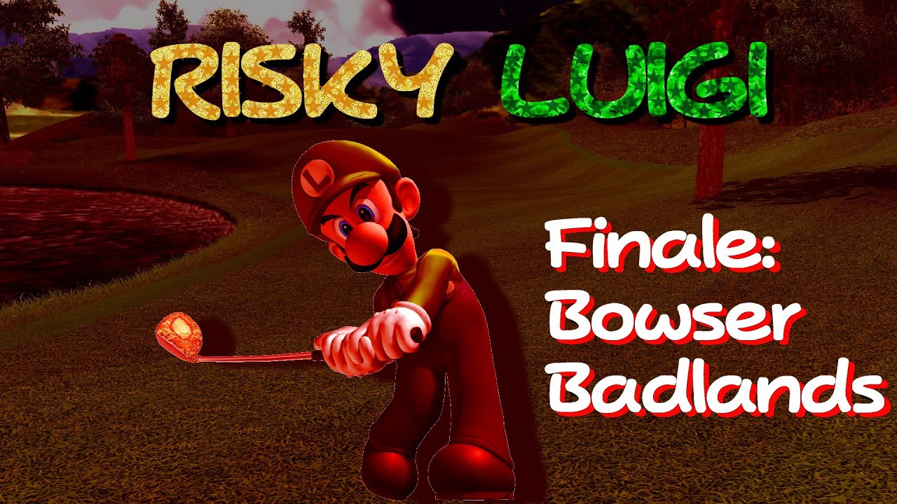 Risky Luigi Finale: Bowser Badlands