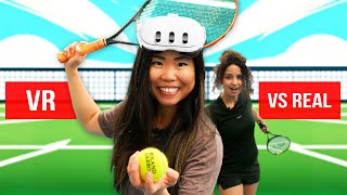 Can VR Teach REAL Tennis? screenshot 5