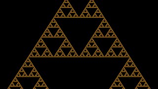 Drawing a Sierpinski Triangle Using P5JS