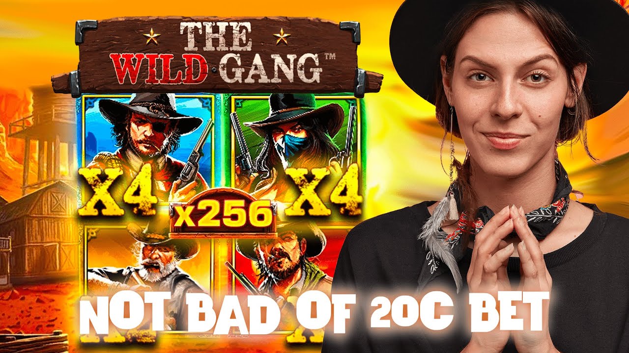 💰 THE WILD GANG | PRAGMATIC PLAY | MAX WIN AT 20 CENT BET 😍