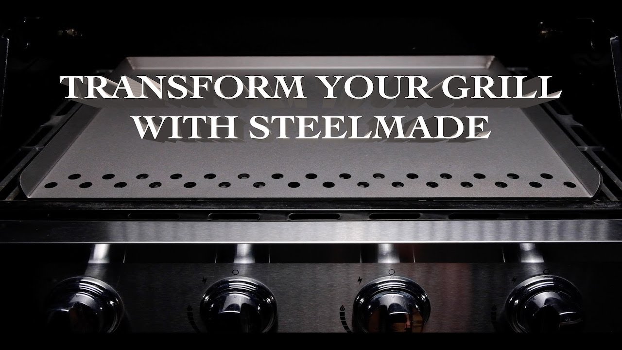 Transform Your Grill into the Ultimate Flat Top with Steelmade USA