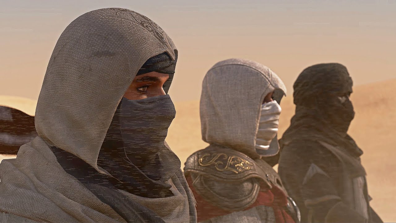 Basim, Roshan and Fuladh travels to Baghdad - Assassin's Creed: Mirage (Showcase)