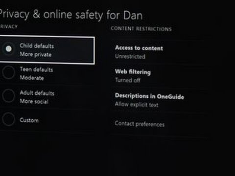 How to Set Parental Controls on the Xbox One