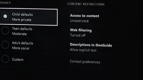 CNET How To - Set up parental controls on the Xbox One