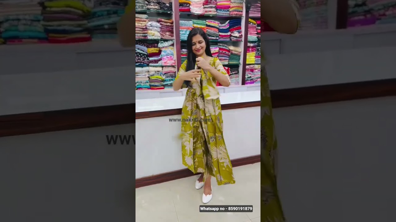 Muslin silk frock 🍁🌱                    