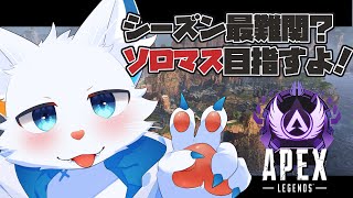 【Apex】シーズン最難関？S20ソロマスターを目指そう！【旅猫シロ/ケモノVtuber】