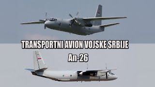 TRANSPORTNI AVION VOJSKE SRBIJE | An-26