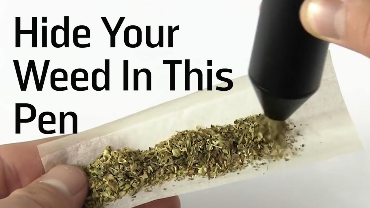 You Can Hide Your Weed In... This Pen? YouTube
